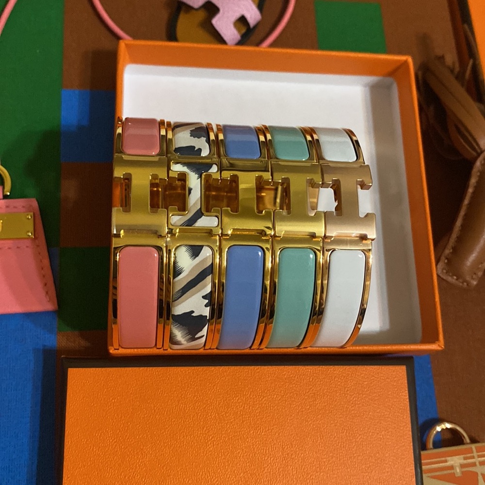 NEW HERMÈS CLIC H BRACELETS FOR SALE - Picture 5 of 16